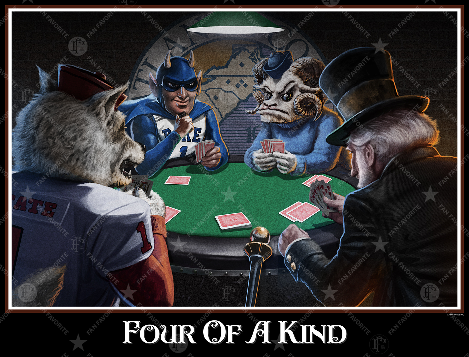 Four of a Kind (Wall Print)