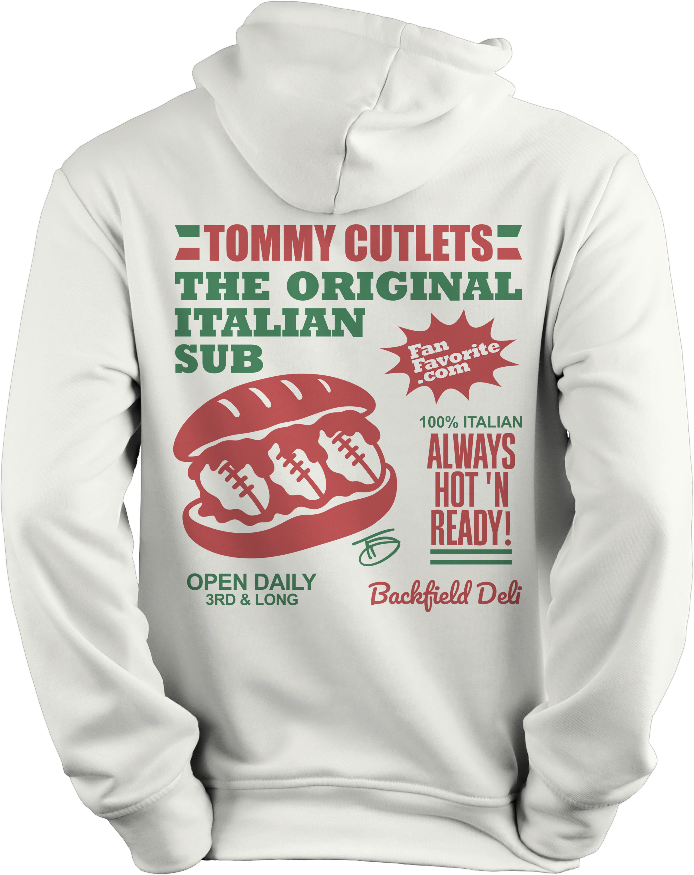 Tommy Cutlets Italian Sub (Hoodie)