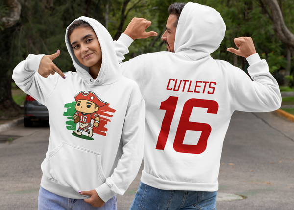 Tommy Cutlets cartoon T-shirt