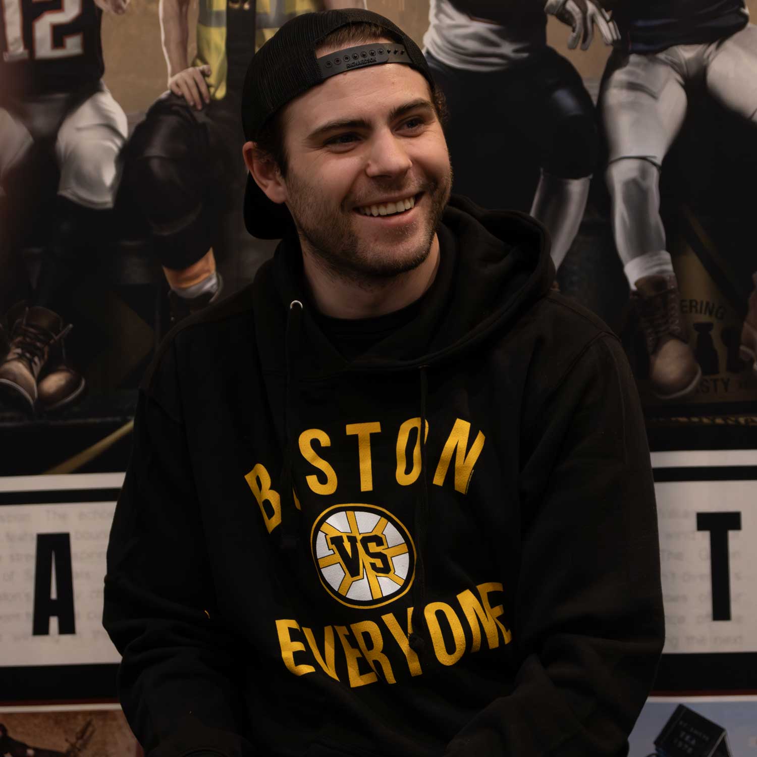 BOSTON VS EVERYONE (HOCKEY) HOODIE