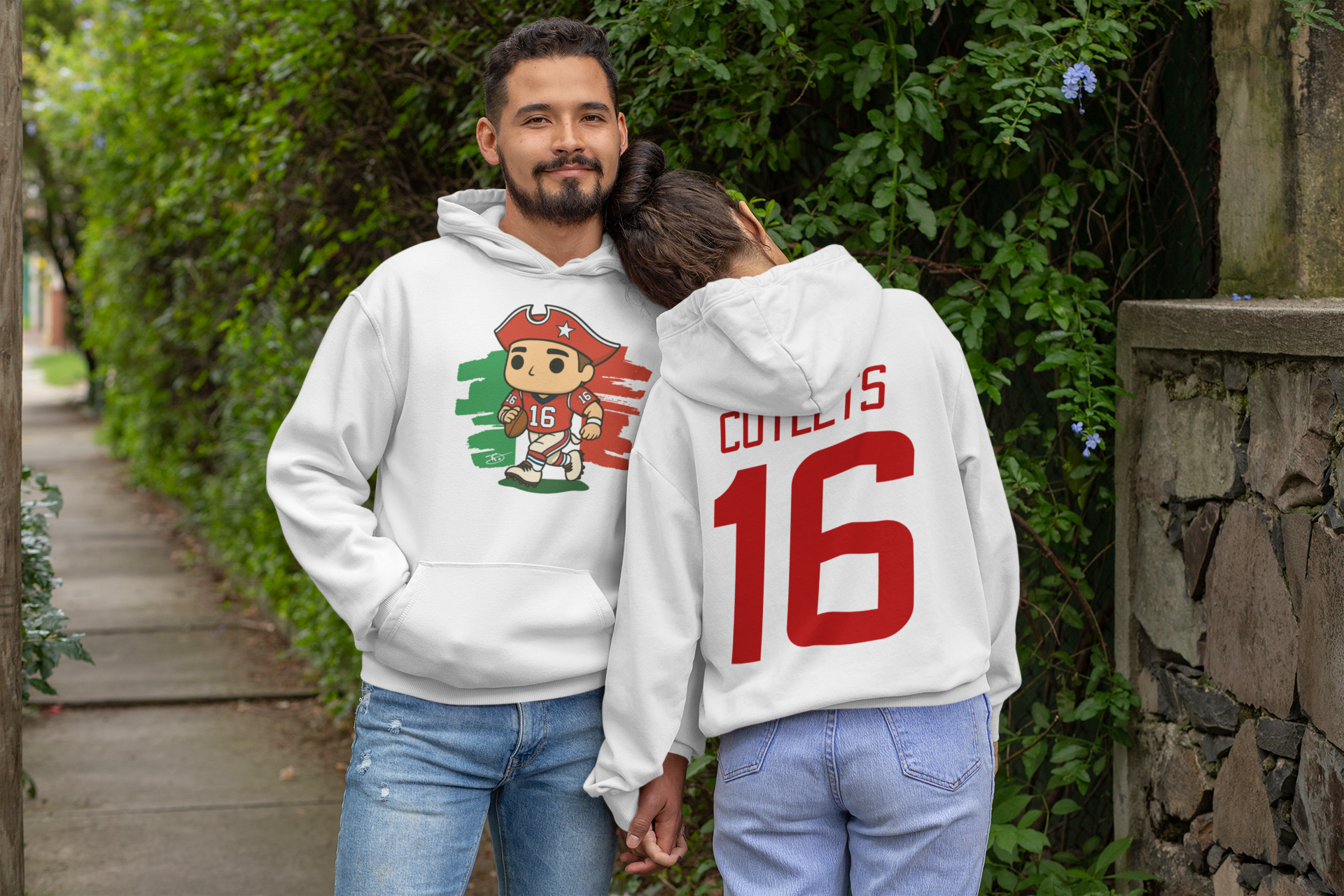 Tommy Cutlets cartoon T-shirt