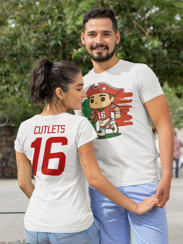 Tommy Cutlets cartoon T-shirt