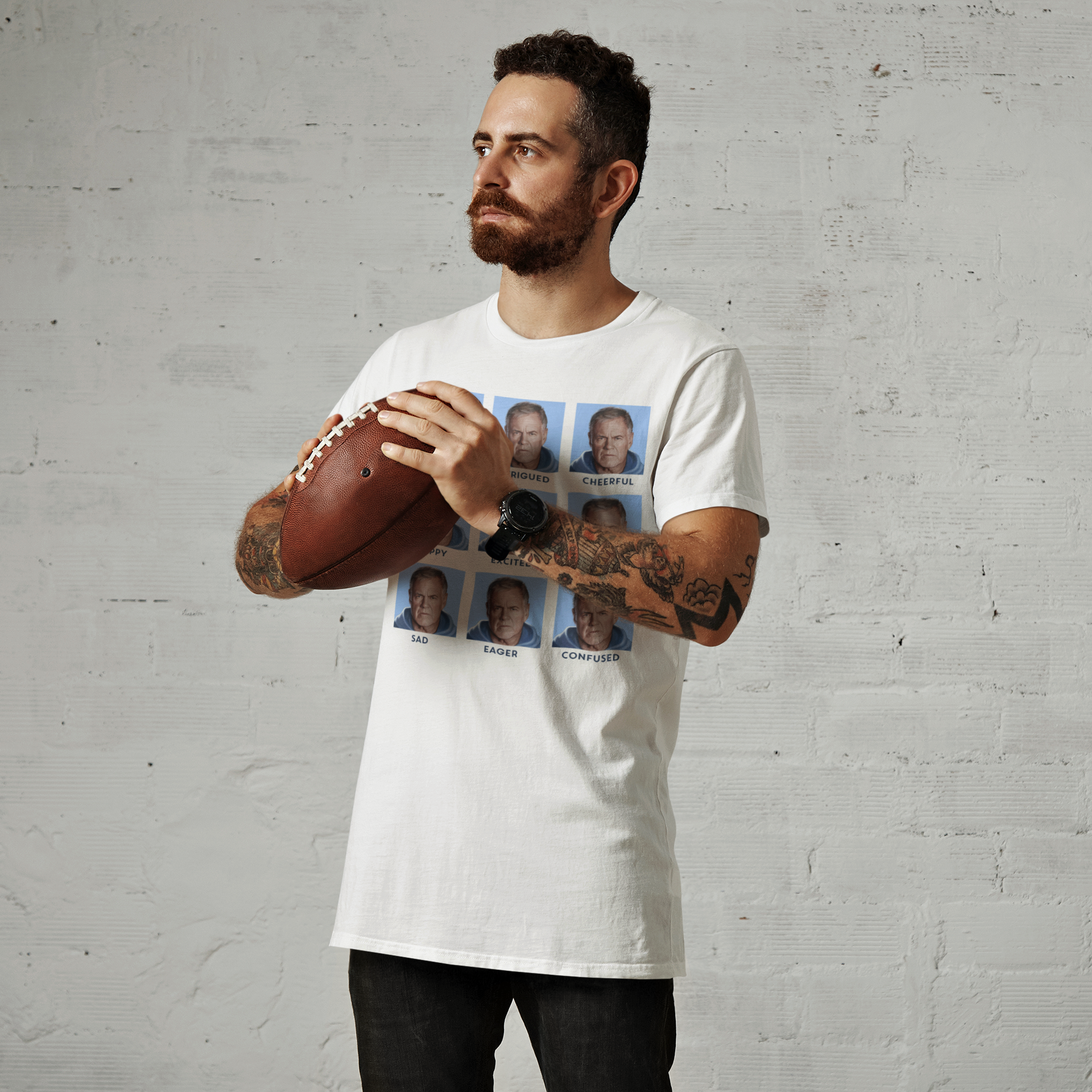 Faces Of Bill T-Shirt