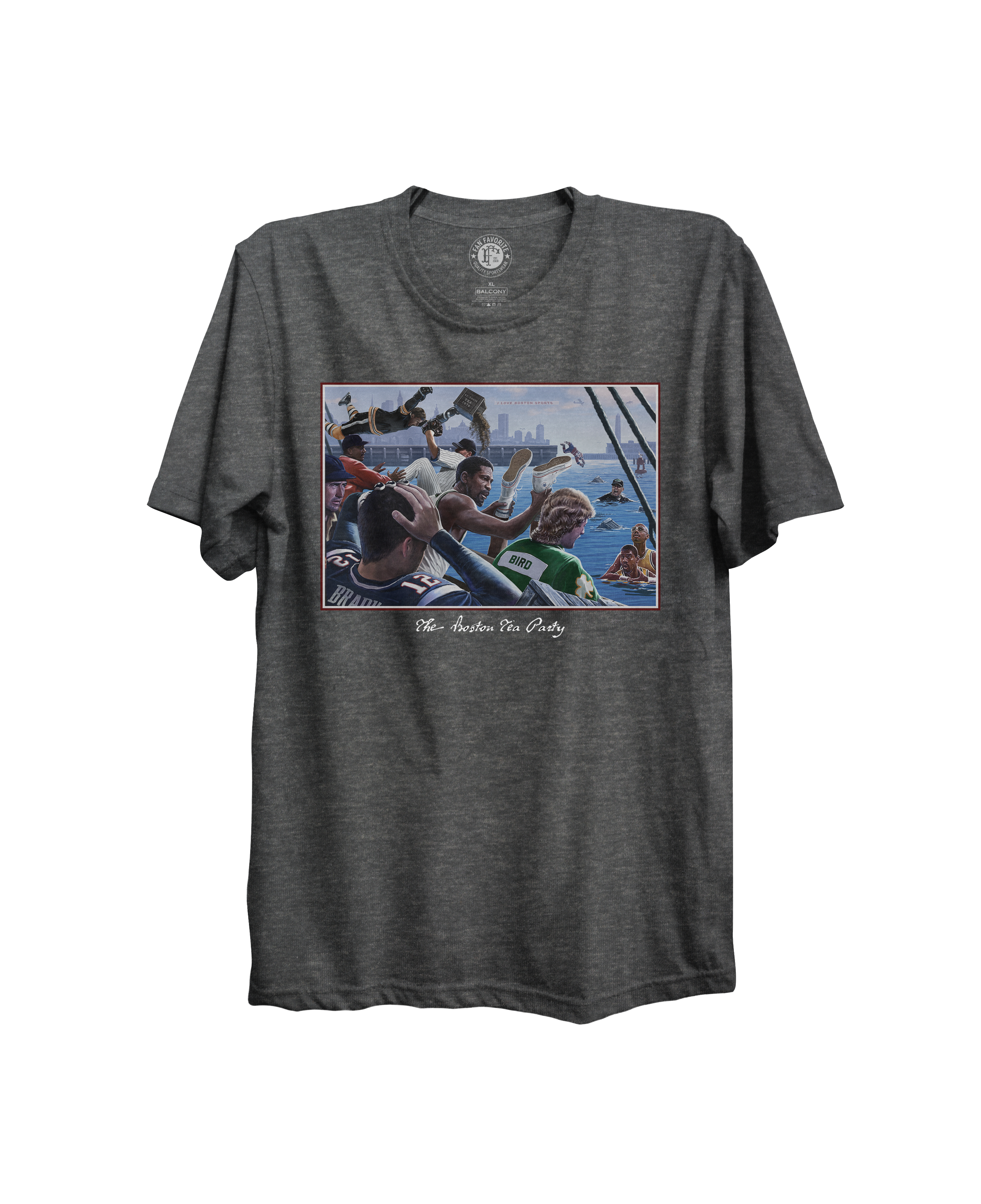 Boston Tea Party Retro T-Shirt
