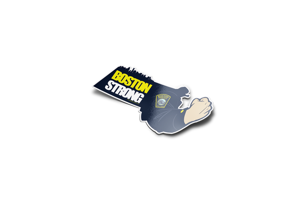 Boston Strong Police Sticker