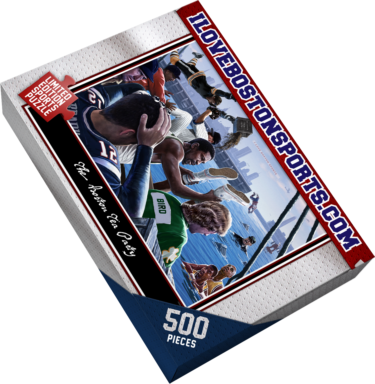 Boston Tea Party Retro Puzzle