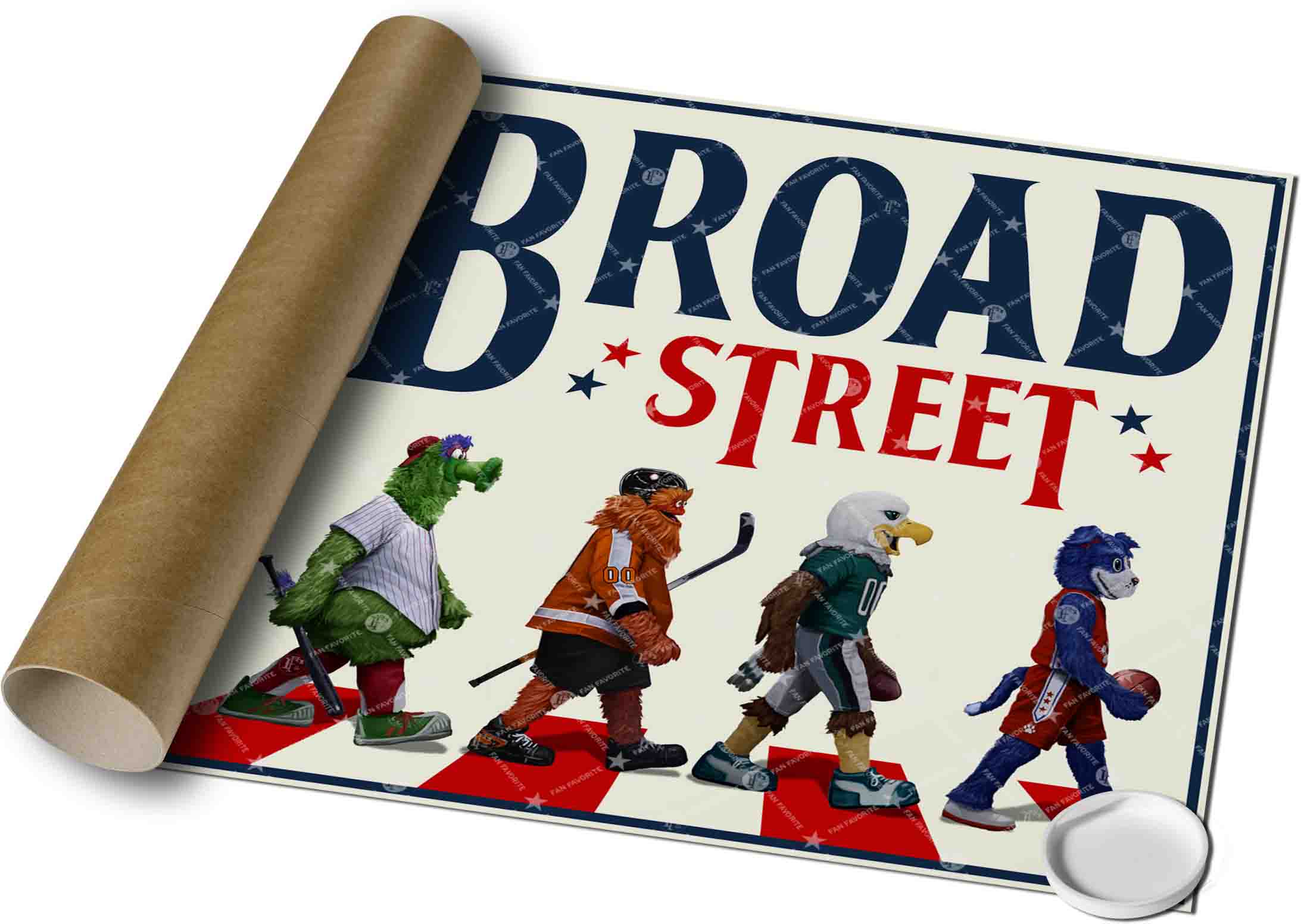 Broad Street Wall Print