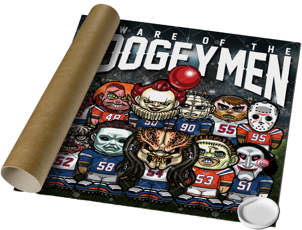 Beware Of The Boogeymen Wall Print