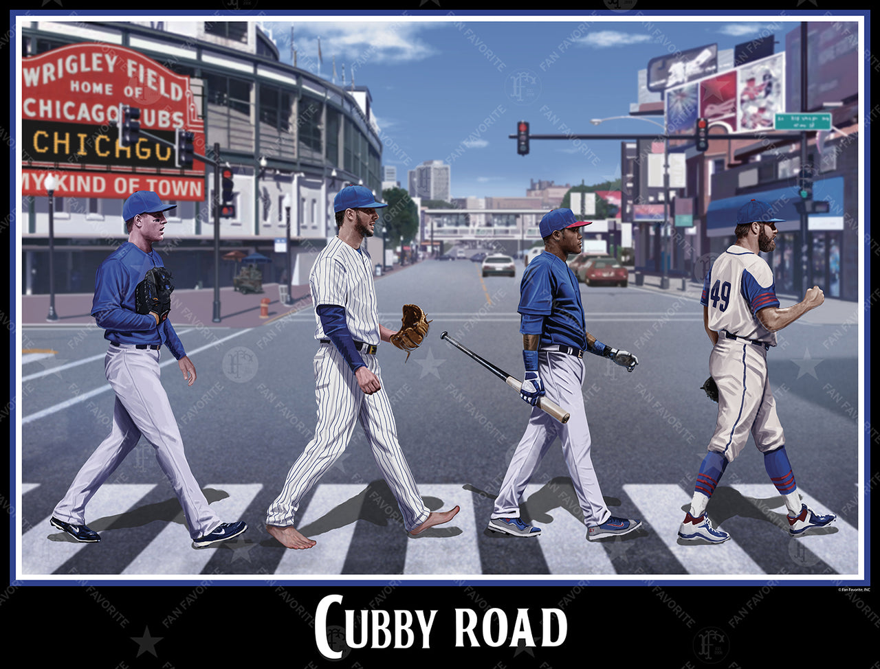 Cubby Road Wall Print