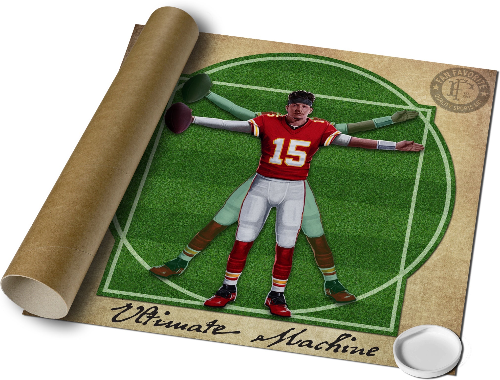 Ultimate Mahomes Wall Print