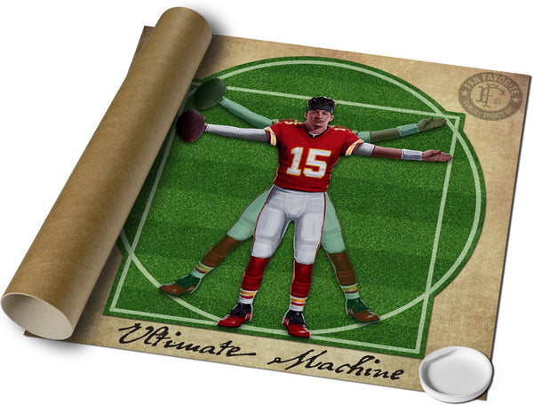 Ultimate Mahomes Wall Print