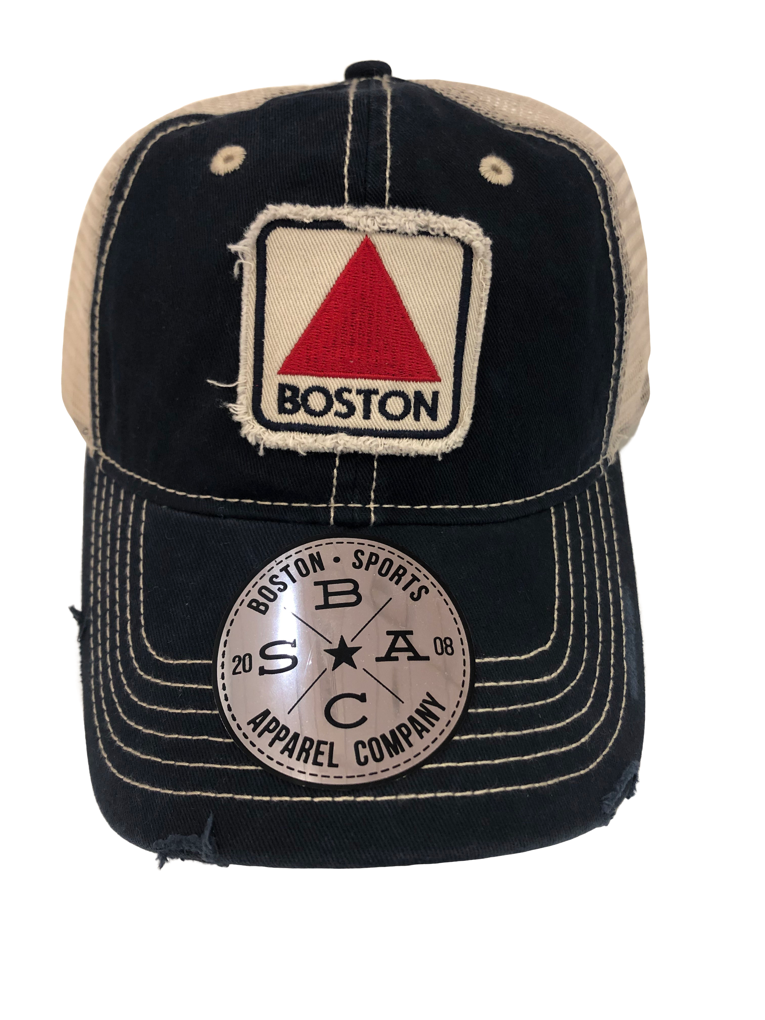 Boston Landmark Classic Navy Trucker Hat
