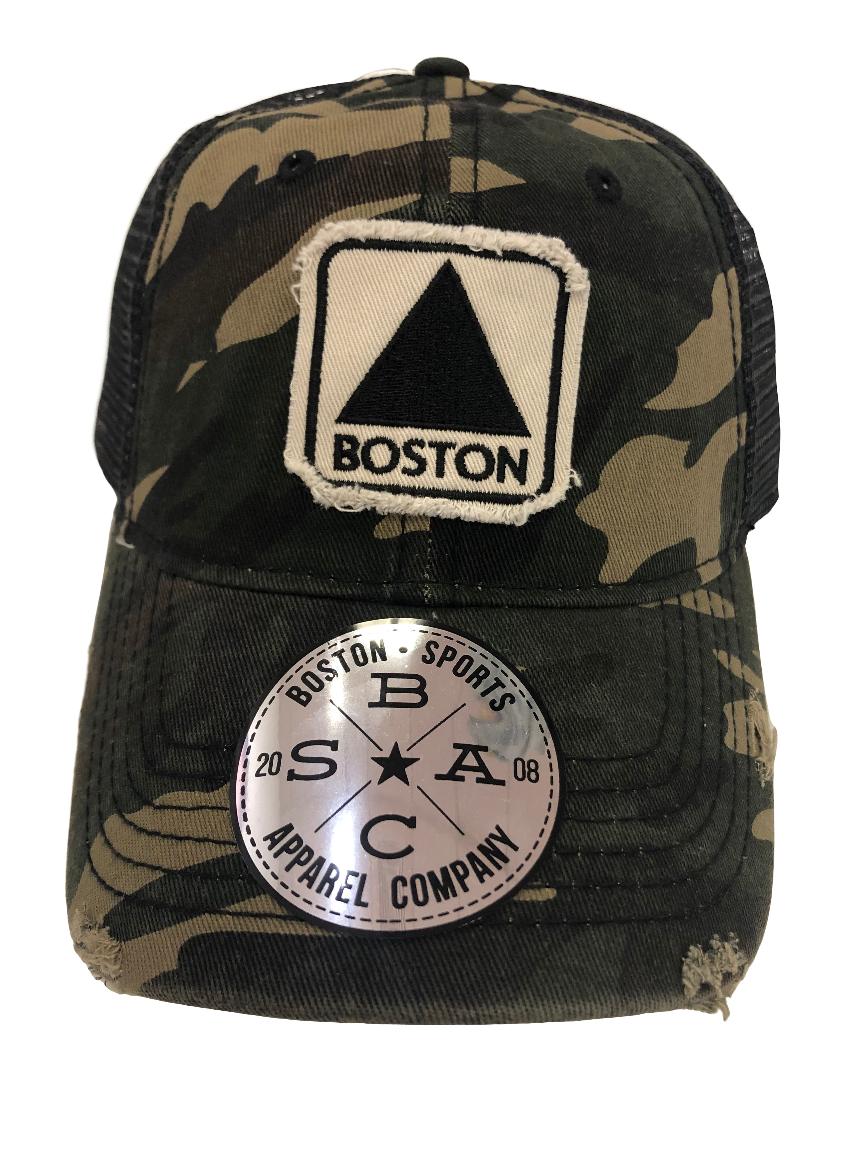 Boston Landmark Classic Camouflage Trucker Hat