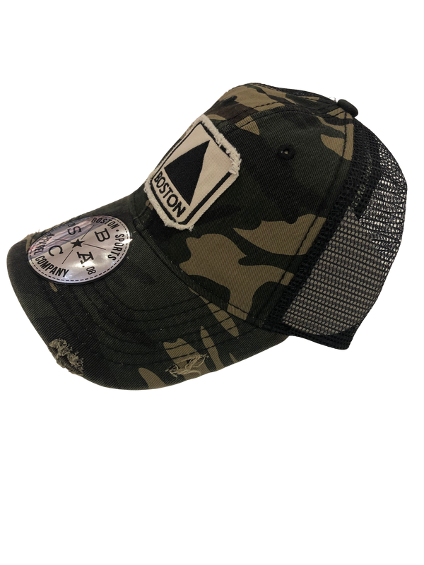 Boston Landmark Classic Camouflage Trucker Hat