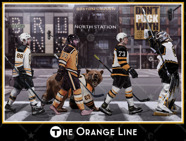 The Orange Line New School Edition Wall Print