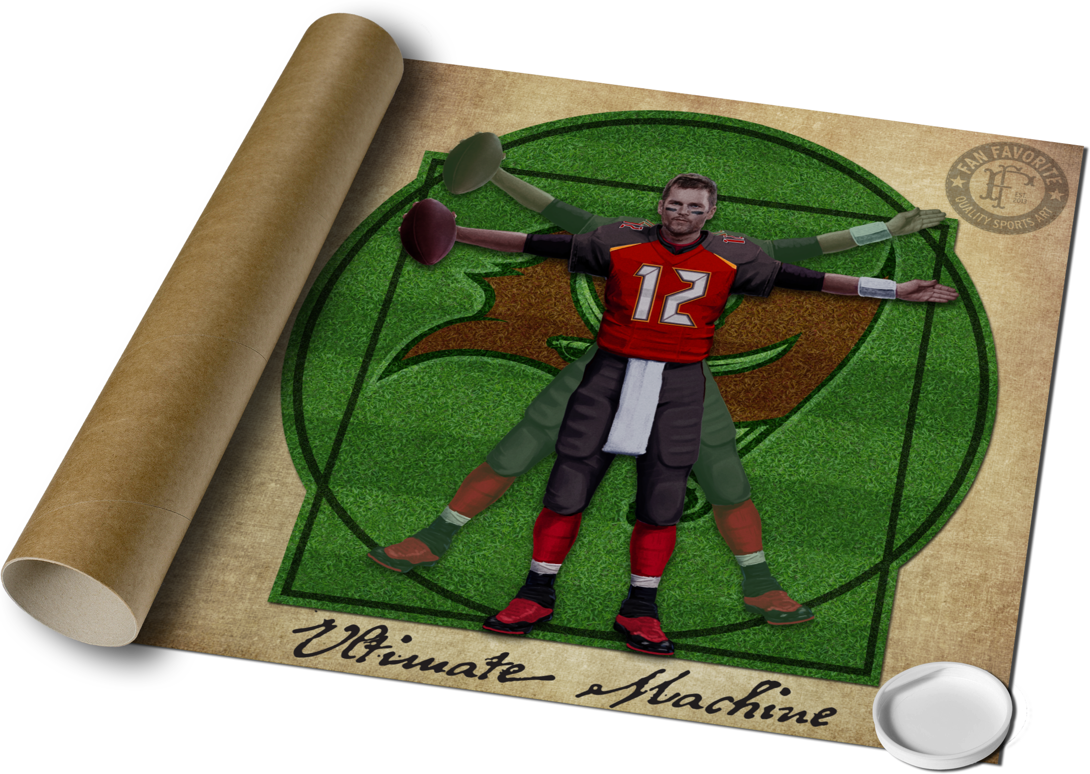 Ultimate Tom Tampa Wall Print