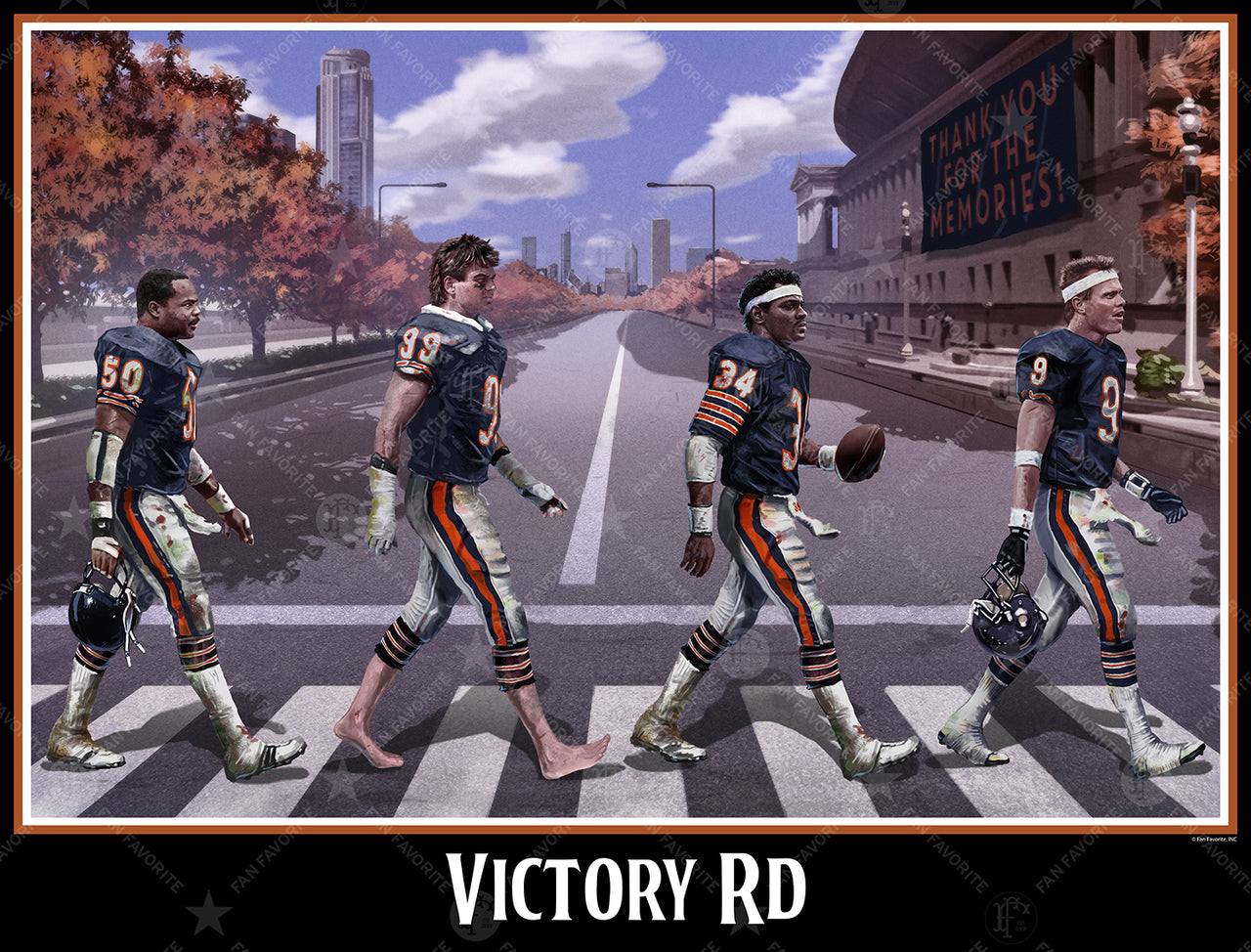Victory Road Wall Print