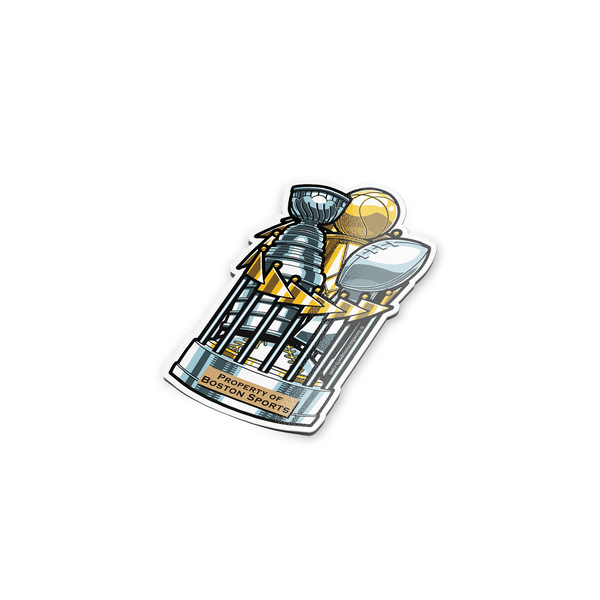 Property Of Boston Trophy Sticker
