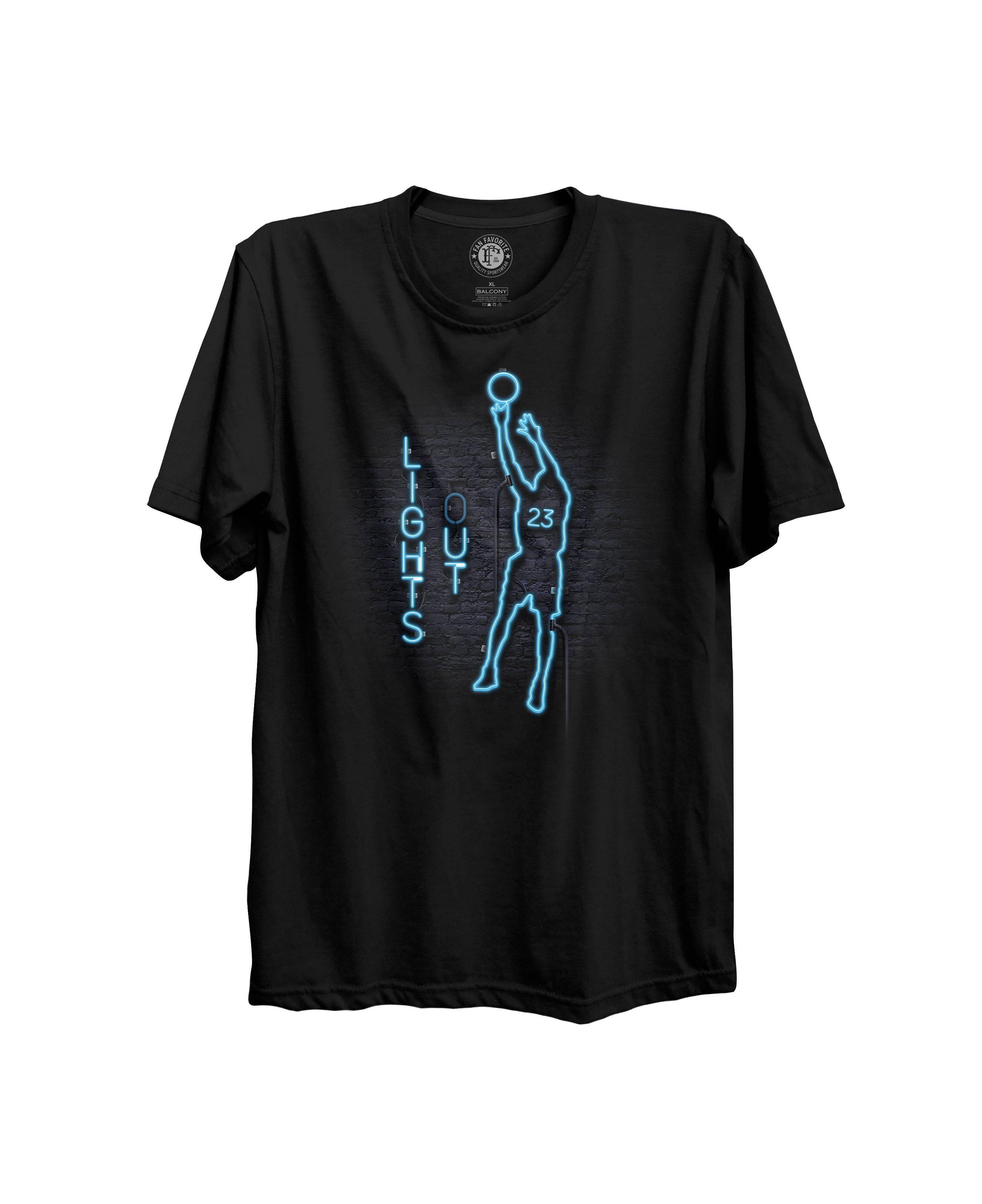 Lights Out Jordan Unc T-Shirt