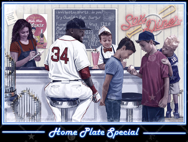 Home Plate Special Wall Print