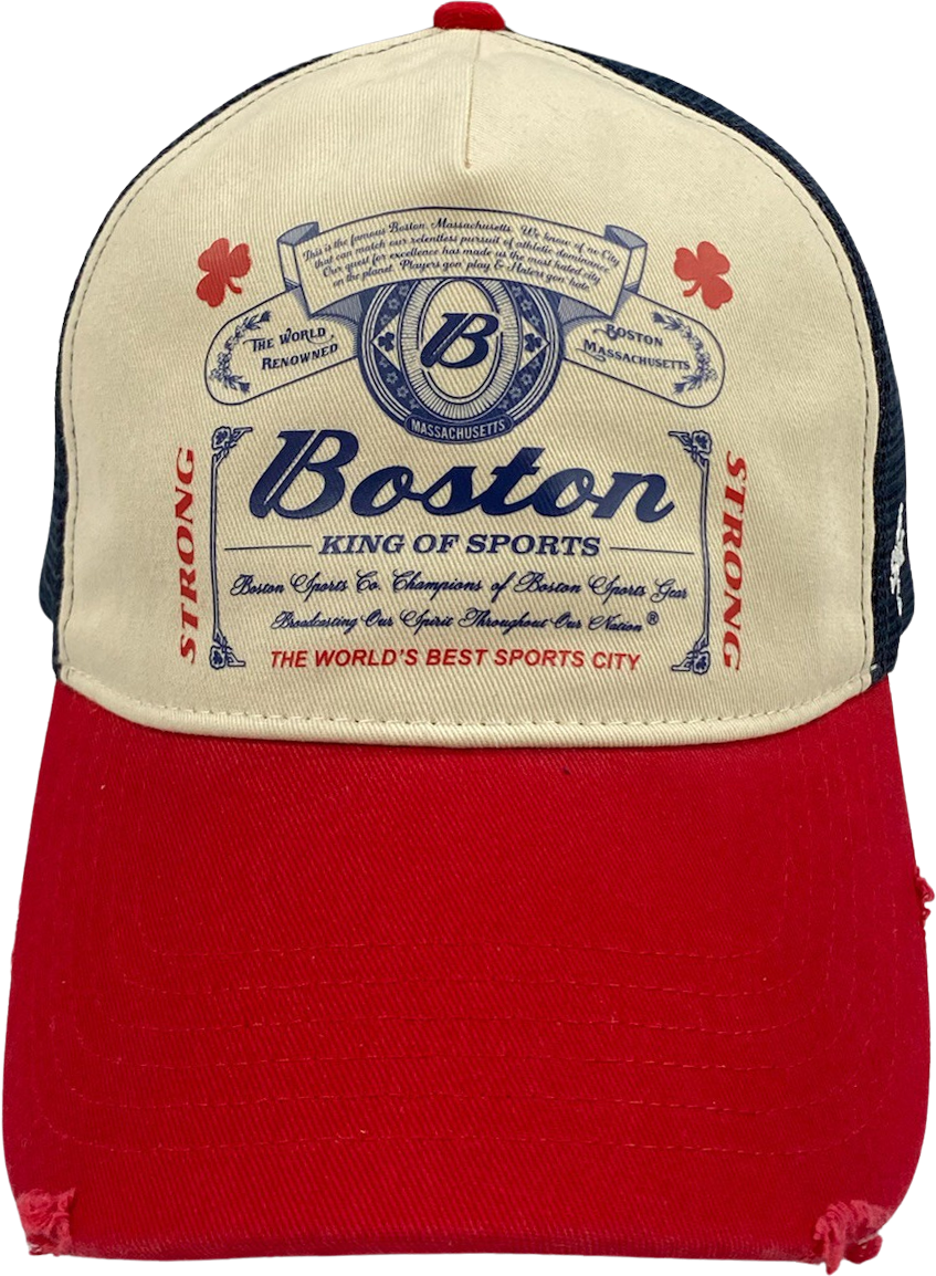 BOSTON KING OF SPORTS HAT (SOX & PATS)