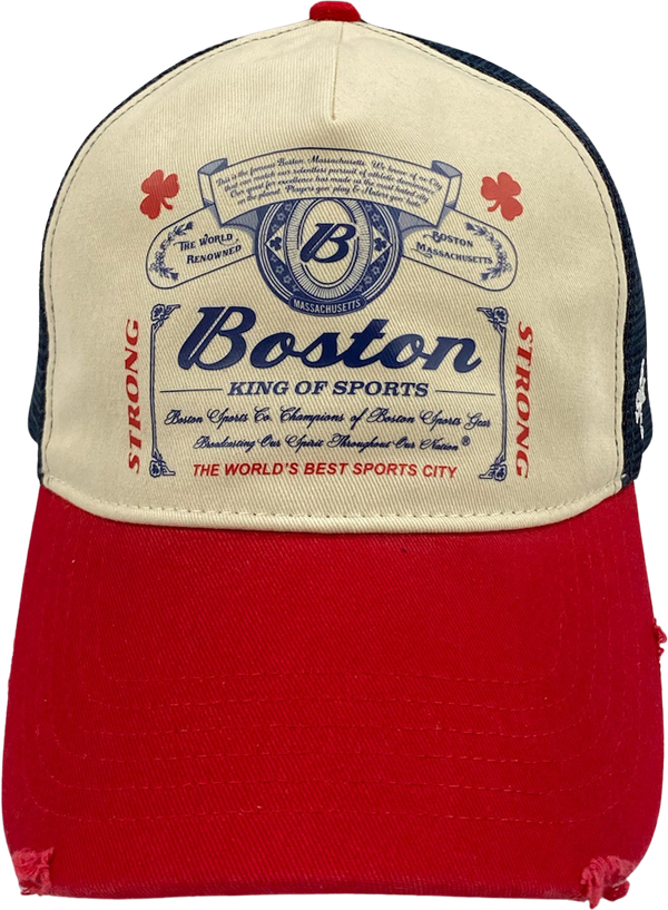 BOSTON KING OF SPORTS HAT (SOX & PATS)