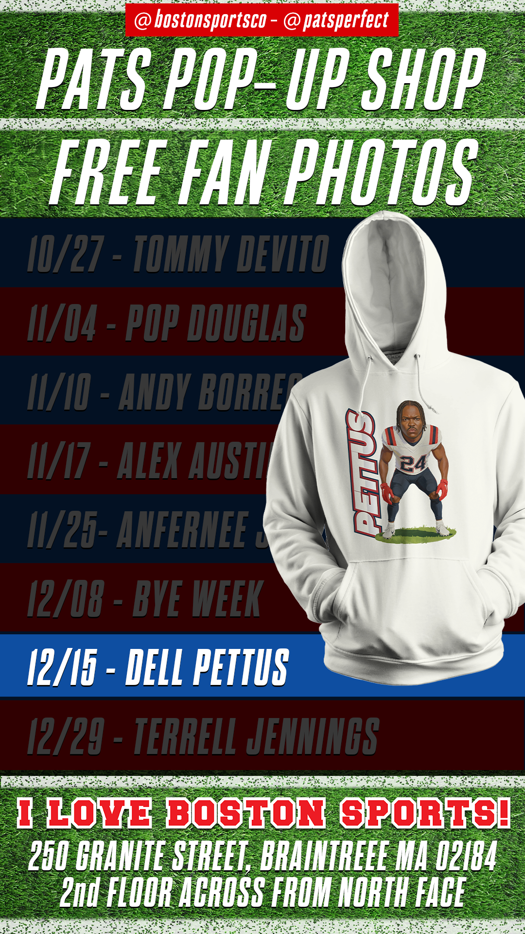 POP UP SHOP feat. Dell Pettus