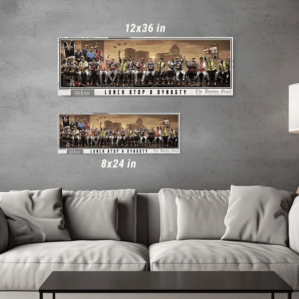 Lunch Atop A Dynasty Wall Print