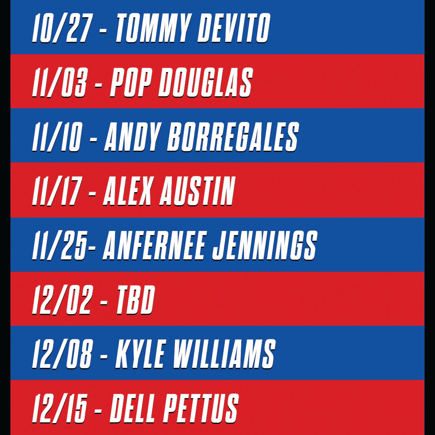 POP UP SHOP feat. Andy Borregales