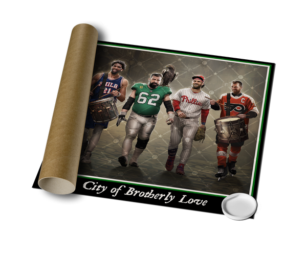 City of Brotherly Love (2010 - 2020) Wall Print