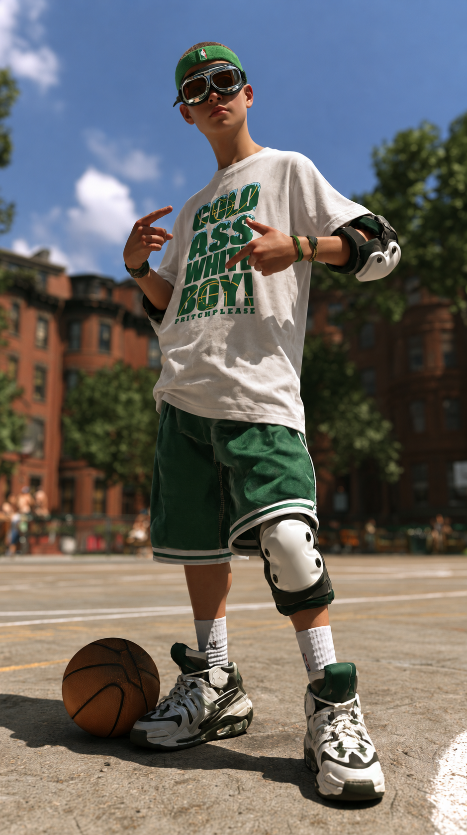 COLD WHITE BOY t-shirt