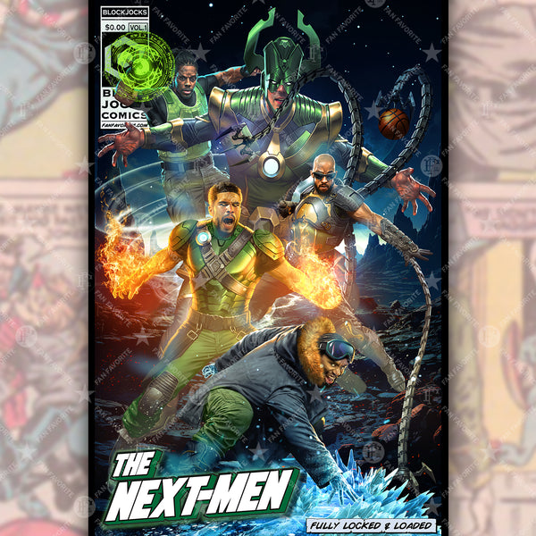 The Next-Men: Locked & Loaded Comic Book Cover