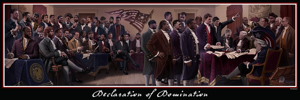 Declaration Of Domination Wall Print (Deluxe)