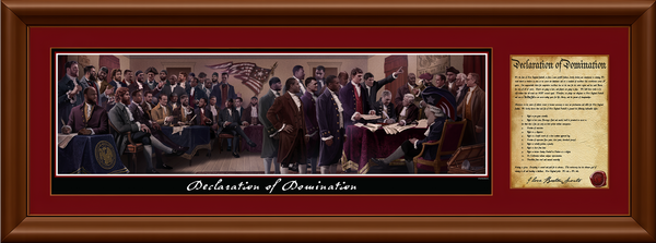Declaration Of Domination Wall Print (Deluxe)