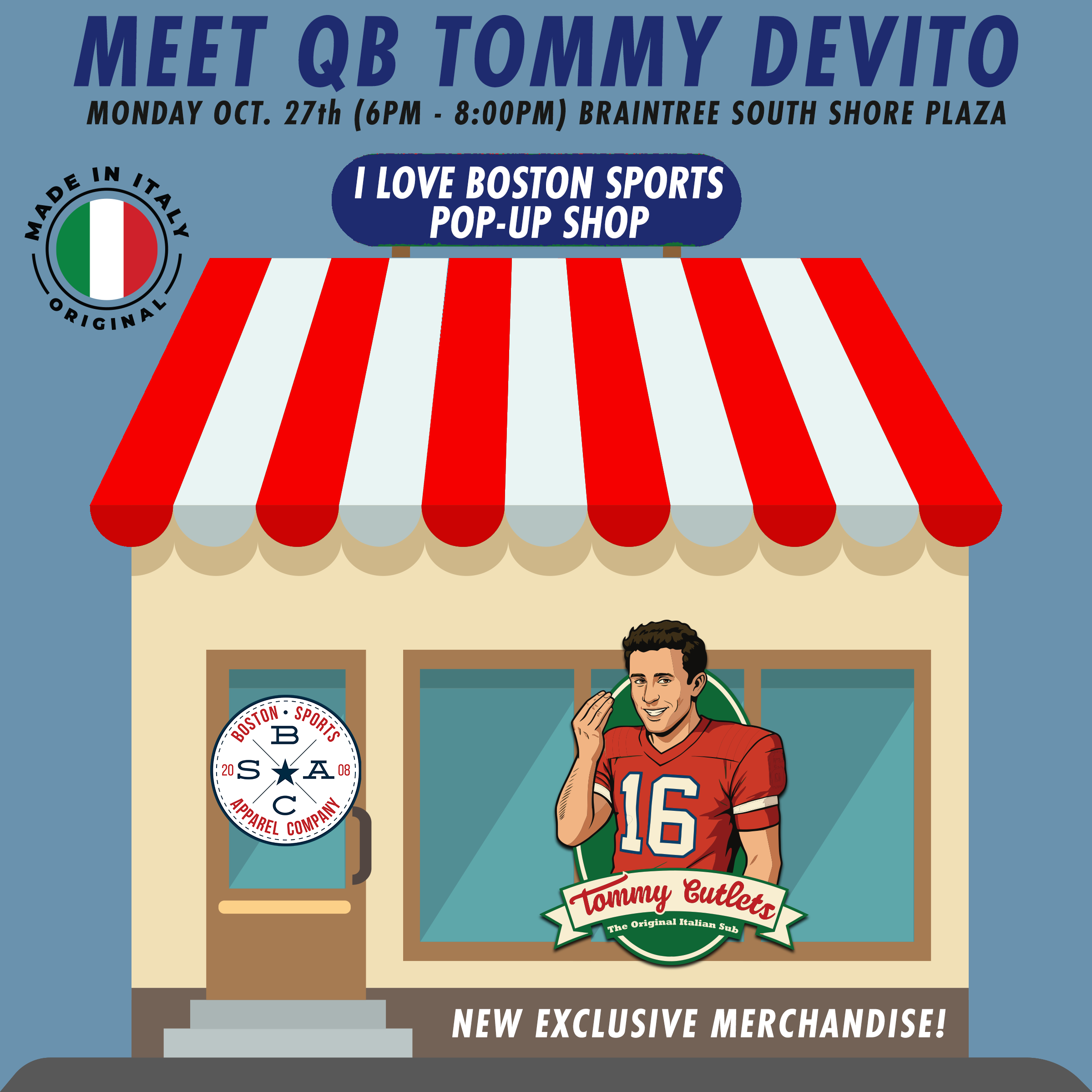 POP UP SHOP feat. TOMMY DEVITO
