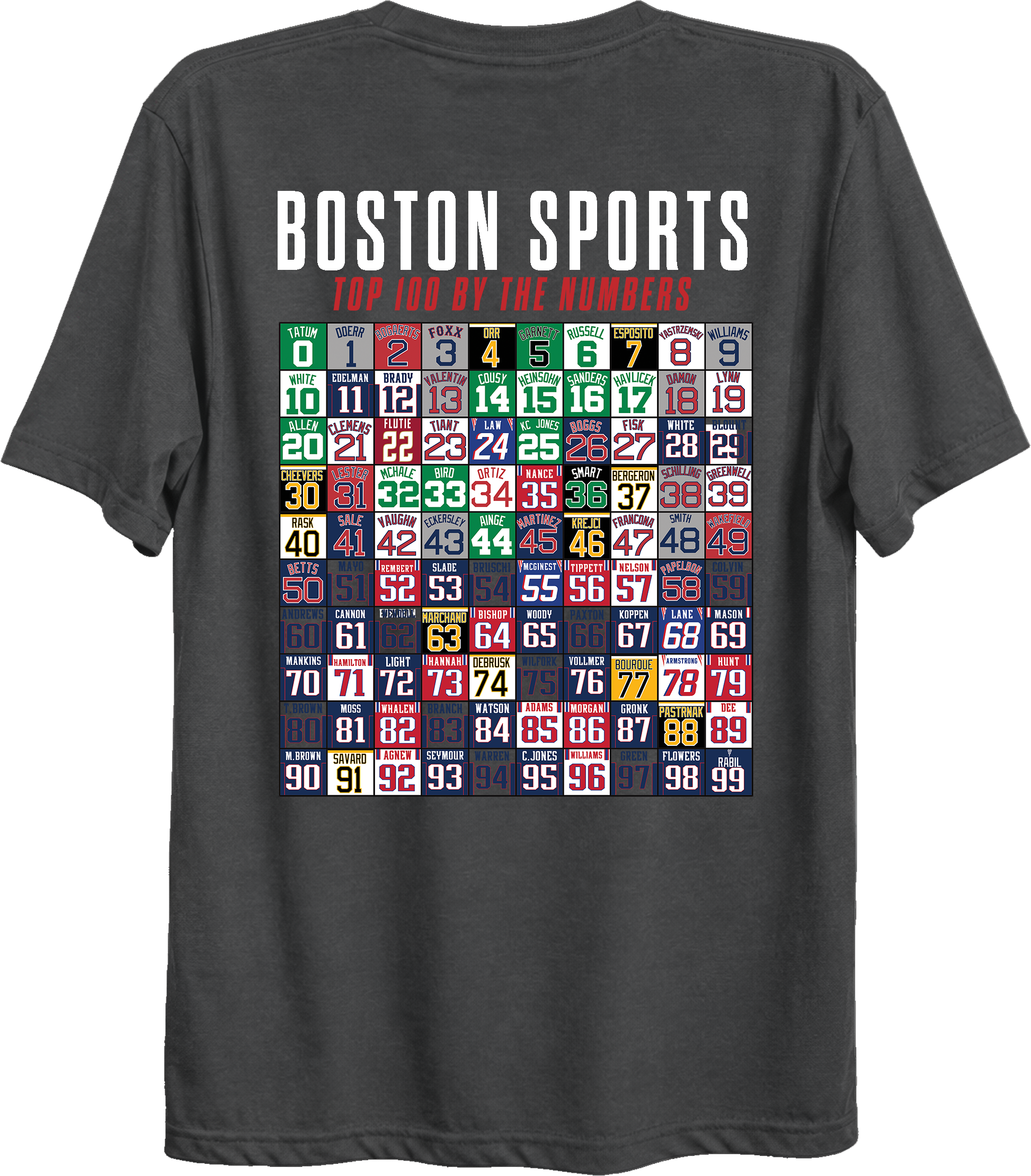 Boston Sports Top 100 T-Shirt