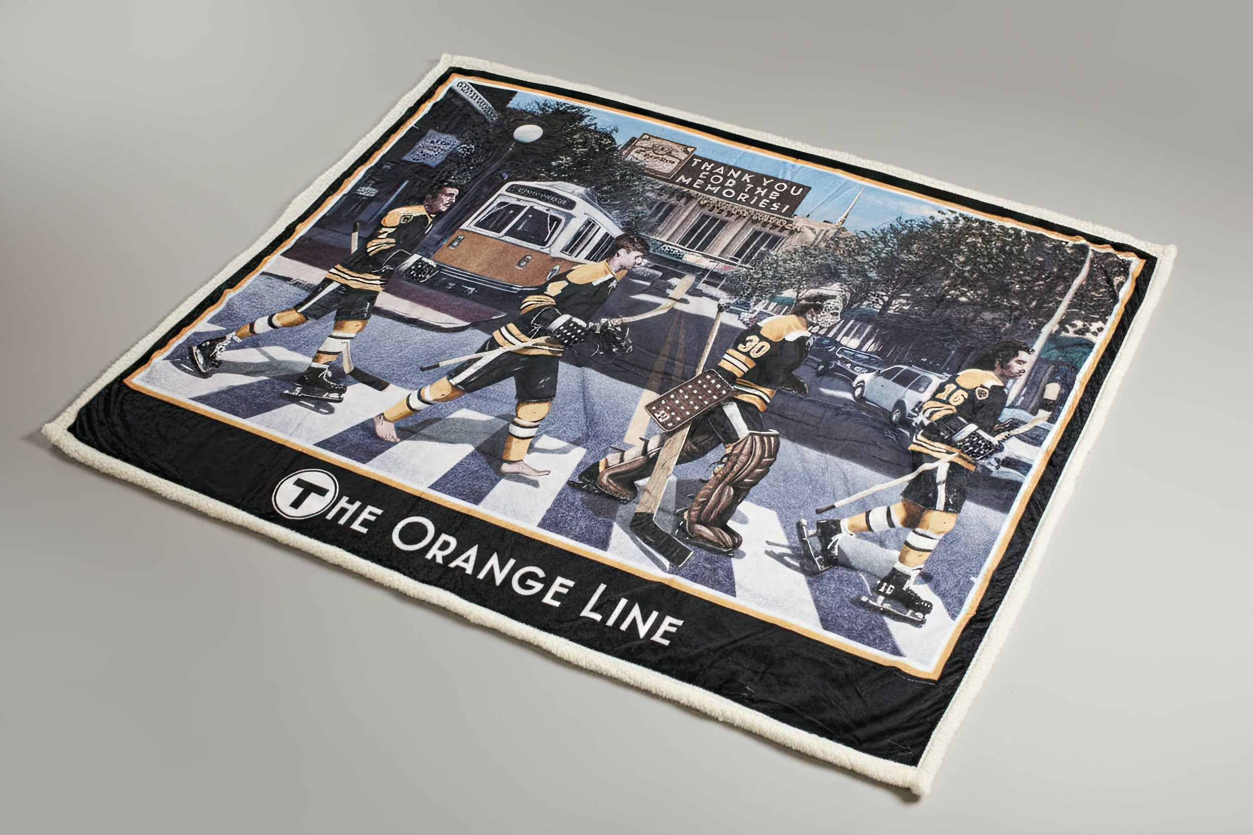 Orange Line Blanket