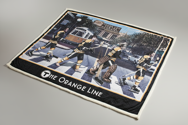 Orange Line Blanket