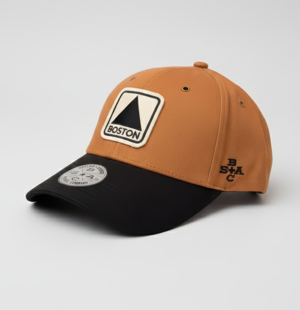 Boston Landmark Premium Cap – Caramel/Black