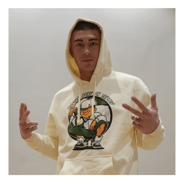 BOSTON RUNS ON THREES (HOODIE)