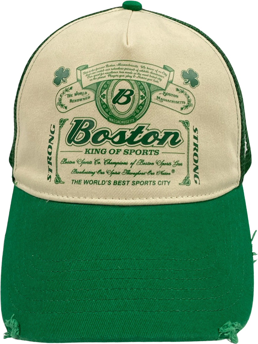 BOSTON KING OF SPORTS HAT (HOOPS)