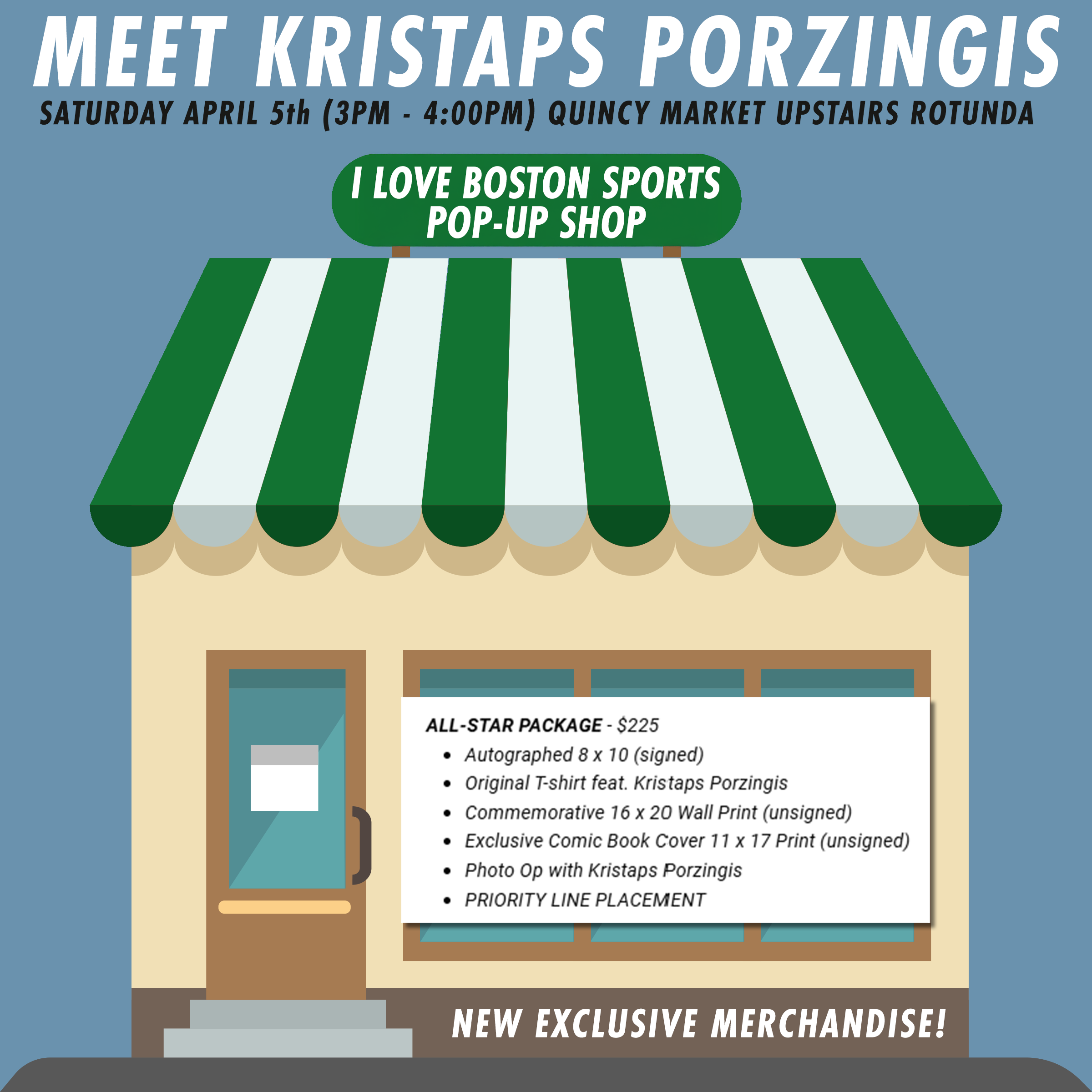 POP UP SHOP feat. Kristaps Porzingis