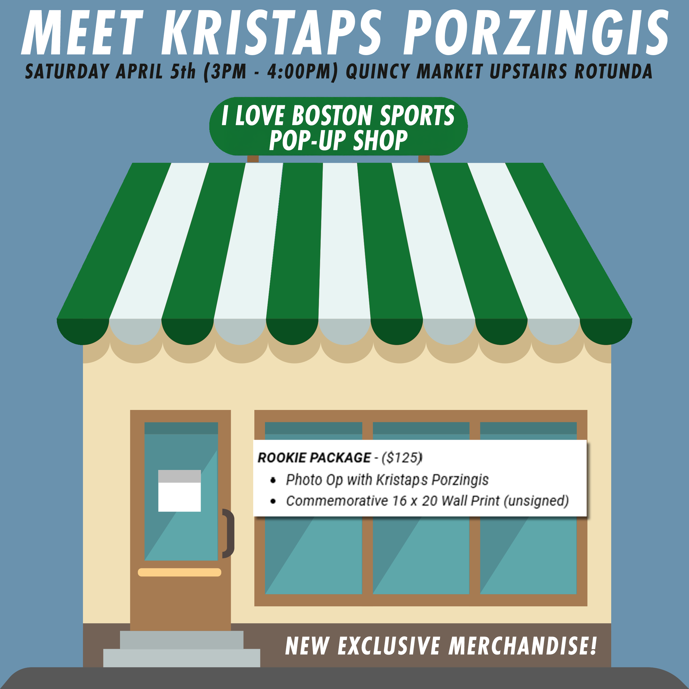 POP UP SHOP feat. Kristaps Porzingis