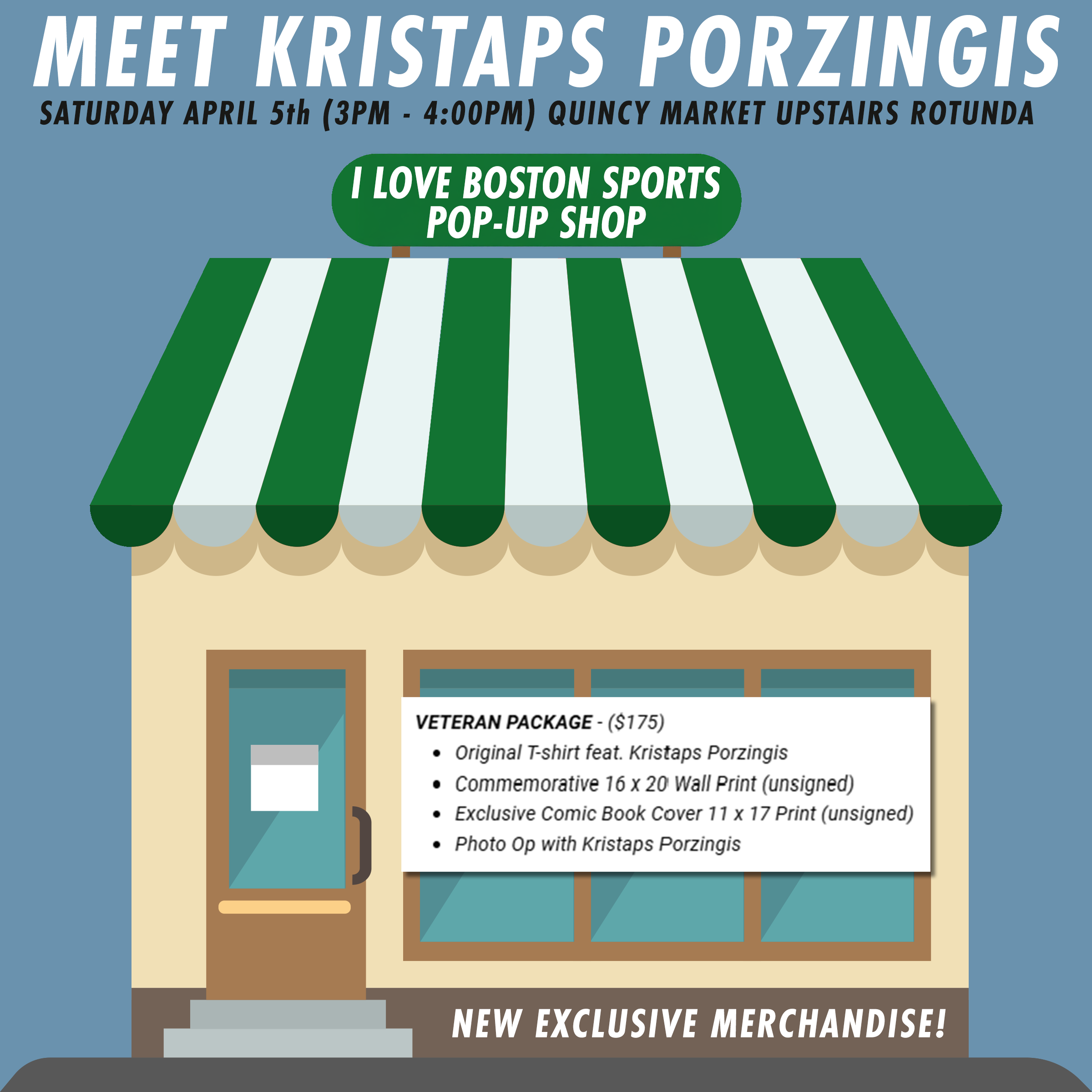 POP UP SHOP feat. Kristaps Porzingis