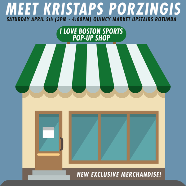 POP UP SHOP feat. Kristaps Porzingis 4/5/25