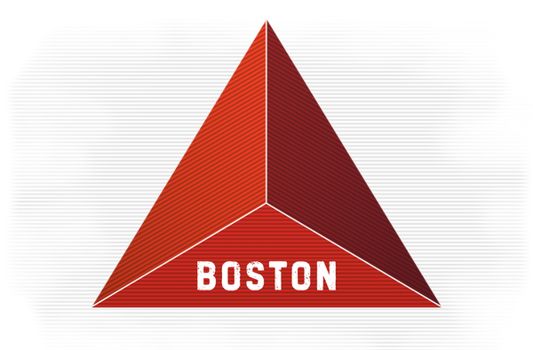 red triangle sports logo
