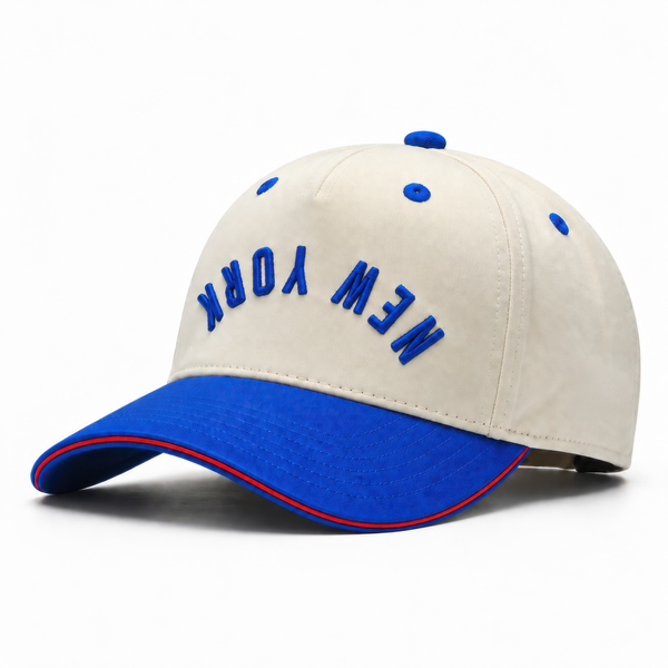 New York AZZ Backwards Hat - Big Blue Edition