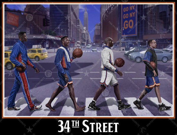 34th Street (Basketball) Wall Print
