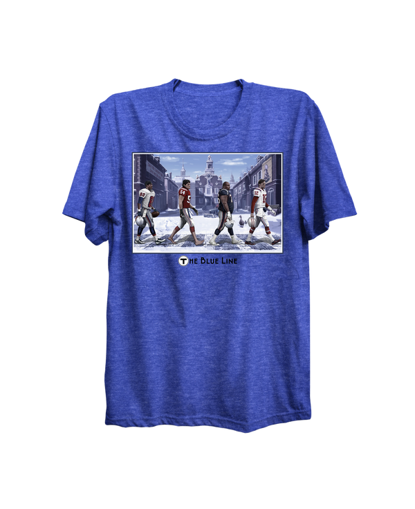 Blue Line Retro T-Shirt