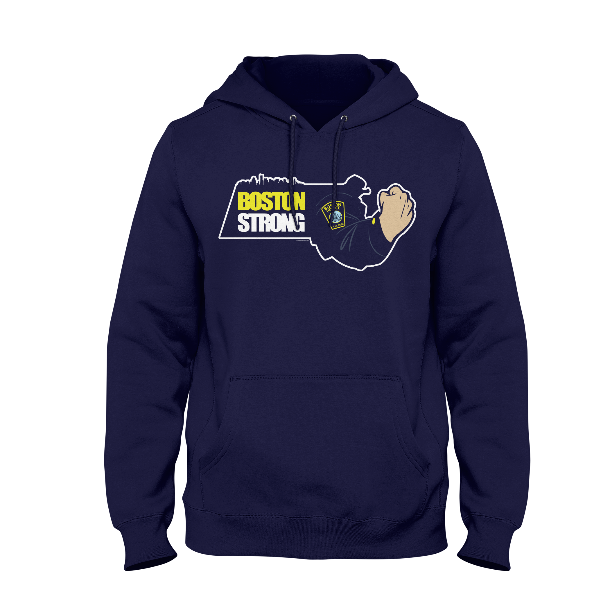 Boston Strong Police Hoodie